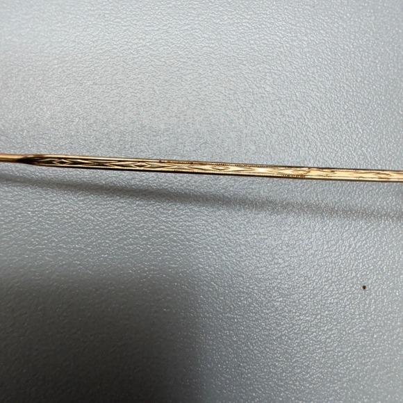 Vintage Gold Filled Wire Eyeglass Parts Case Shuron Durex 1/10 12K Replacement - Picture 9 of 16